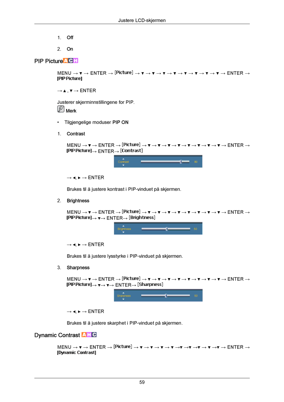 Samsung LH65MGPLBF/EN manual Menu → → Enter → → → → → → → → → → → Enter → 