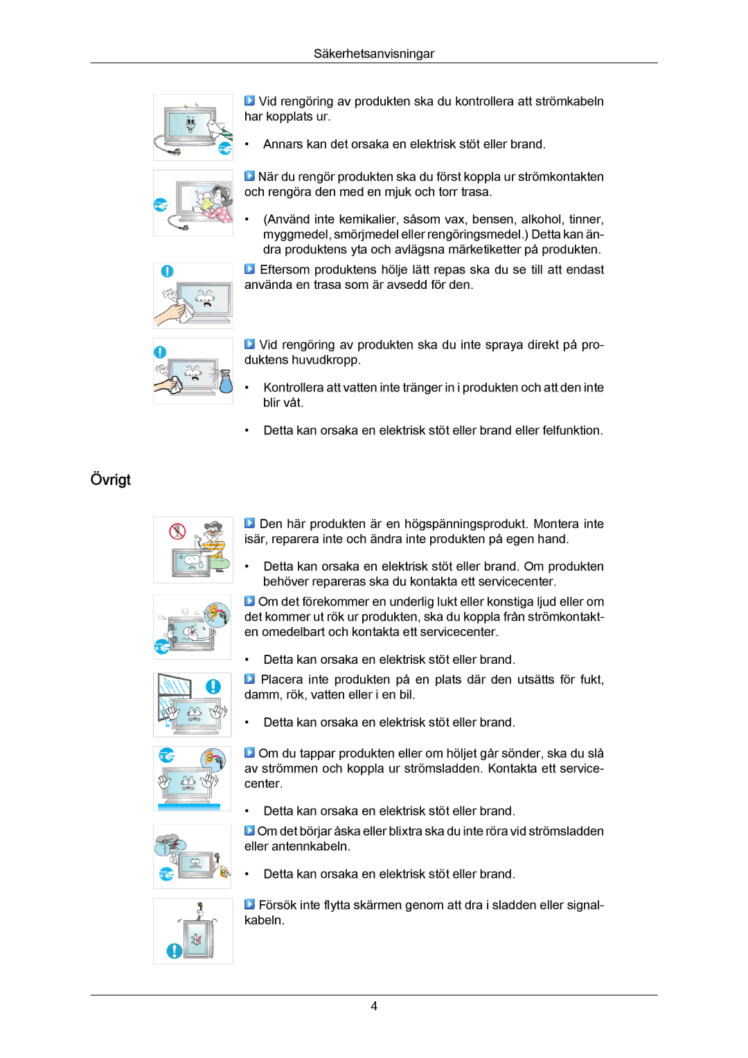 Samsung LH65MGPLBF/EN manual Övrigt 