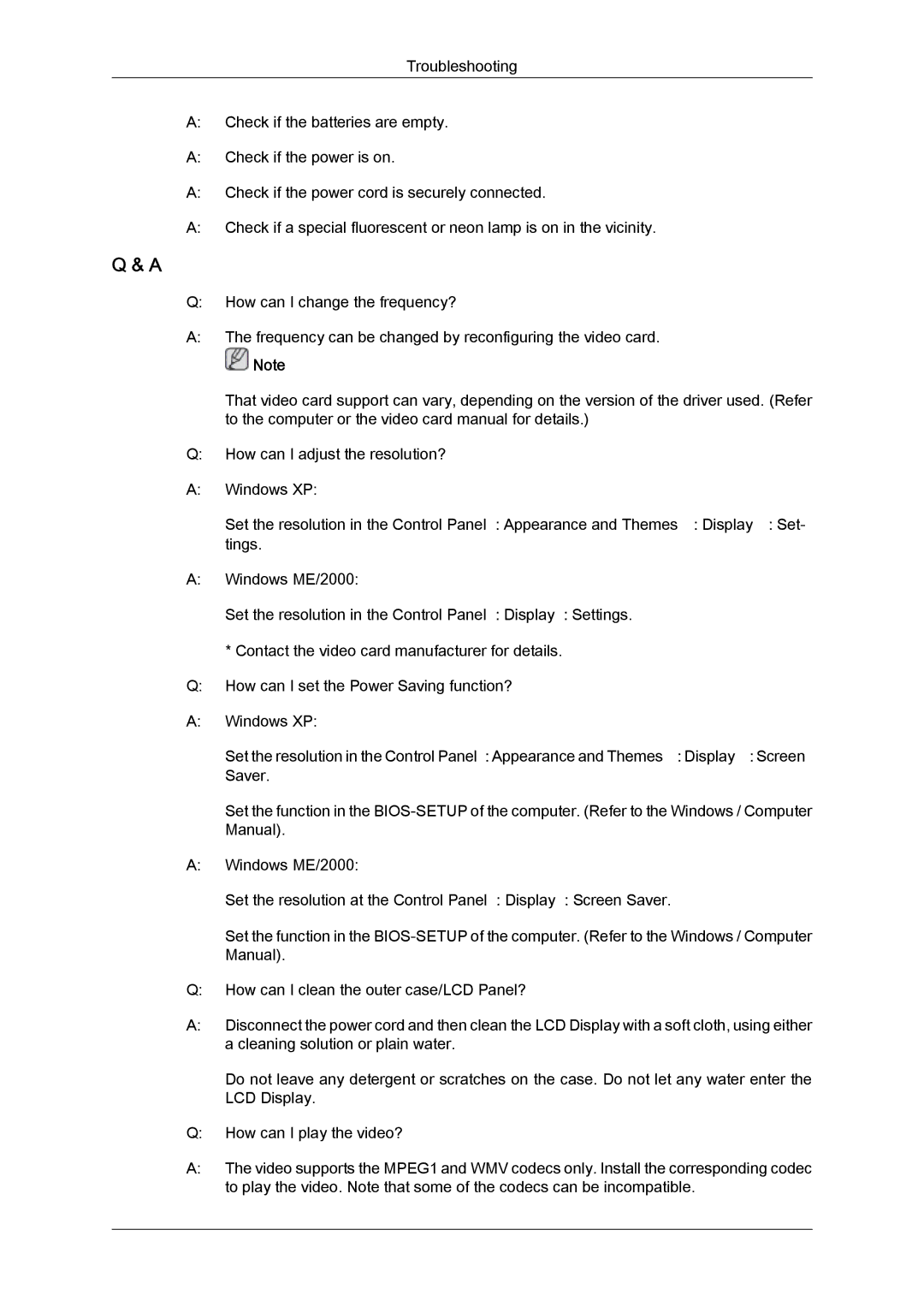 Samsung LH65MGQLBF/EN, LH65MGQLBF/NG, LH65MGQLBF/XY, LH65MGBPLBH/NG manual 