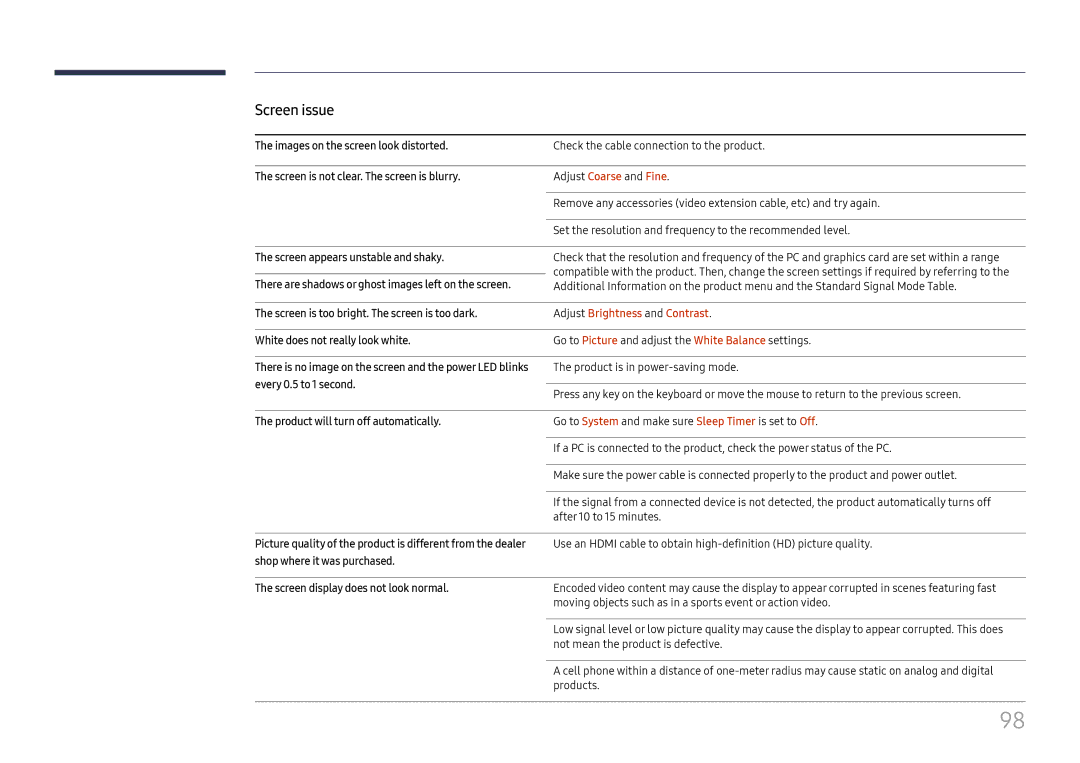 Samsung LH49QMFPLGC/EN, LH65QMFPLGC/EN, LH55QMFPLGC/EN manual Adjust Brightness and Contrast 