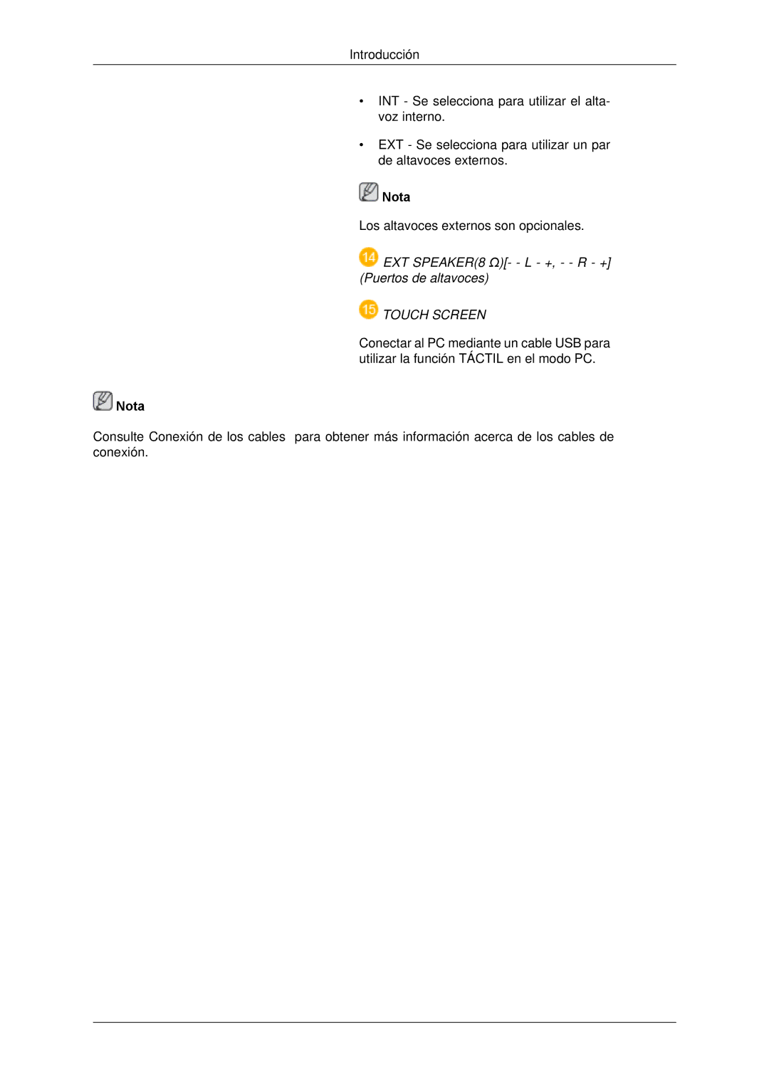 Samsung LH65TCPMBC/EN, LH650TS-NB manual Touch Screen 