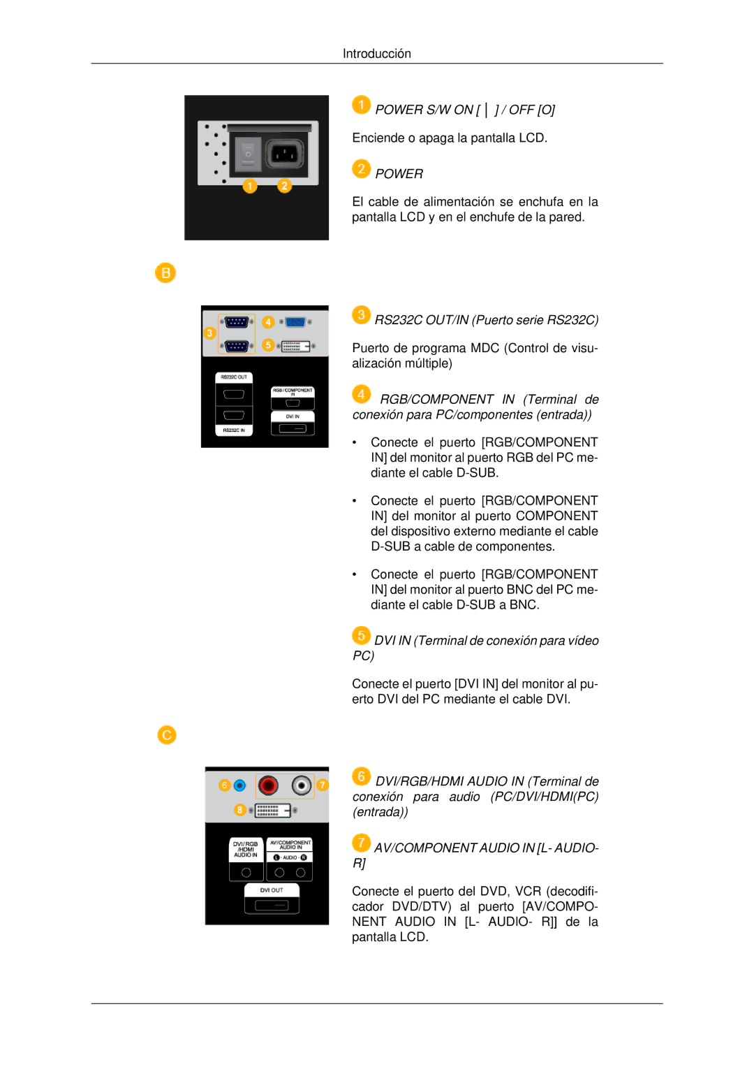 Samsung LH65TCPMBC/EN, LH650TS-NB manual Power 