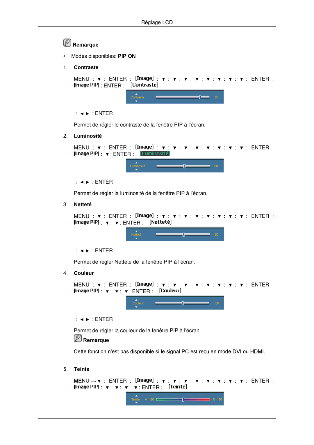 Samsung LH65TCPMBC/EN manual Menu → → Enter → → → → → → → → → → Enter → → → → → → ENTER→ 