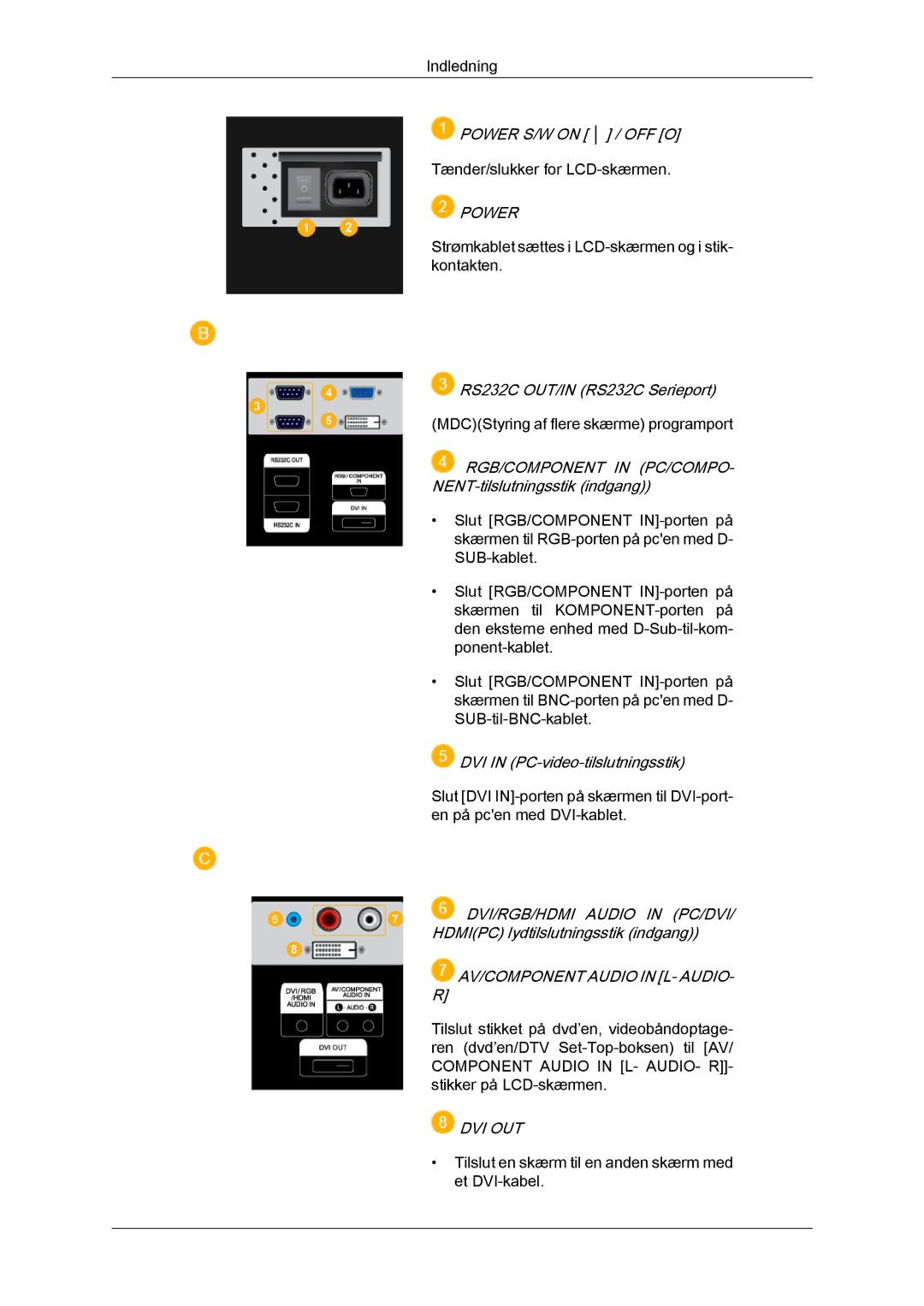 Samsung LH65TCPMBC/EN manual Power 