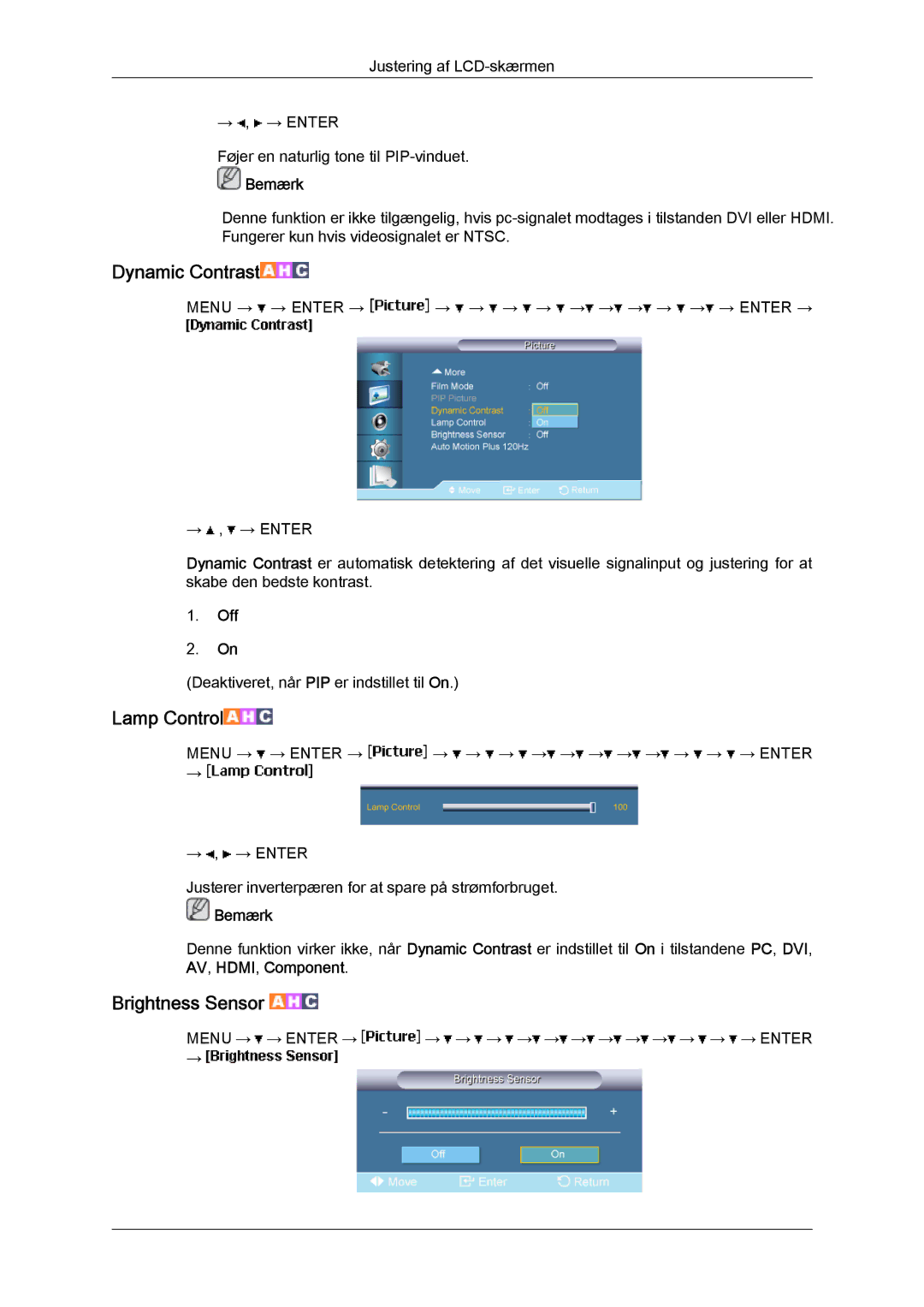 Samsung LH65TCPMBC/EN manual Menu → → Enter → → → → → → → → → → → → → Enter 