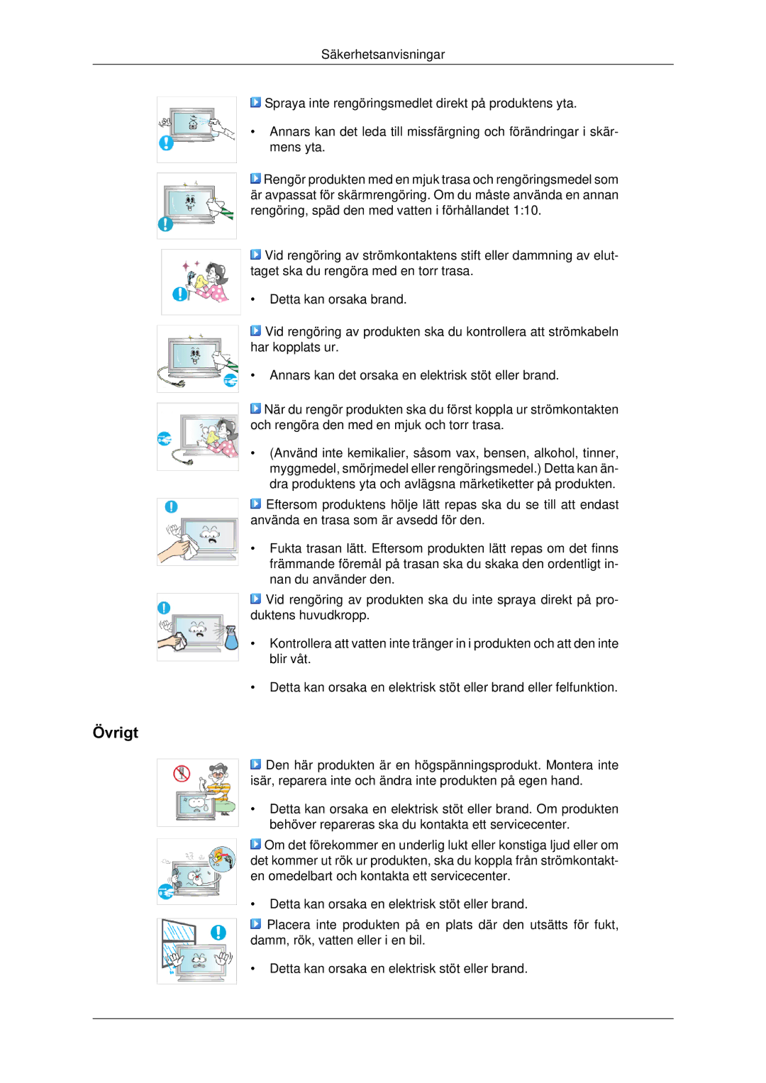 Samsung LH65TCPMBC/EN manual Övrigt 