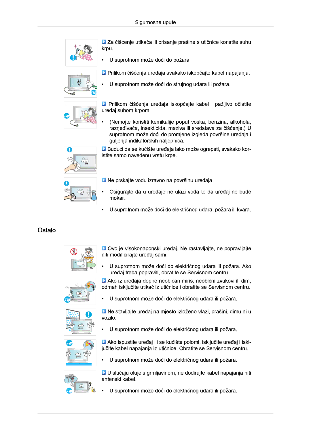 Samsung LH65TCQMBC/EN manual Ostalo 