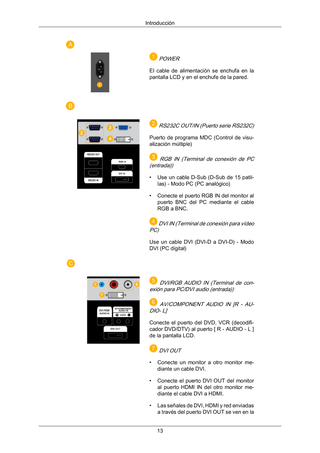 Samsung LH70BVPLBF/EN, LH70BVTLBF/EN, LH70BVSLBF/EN manual Power 