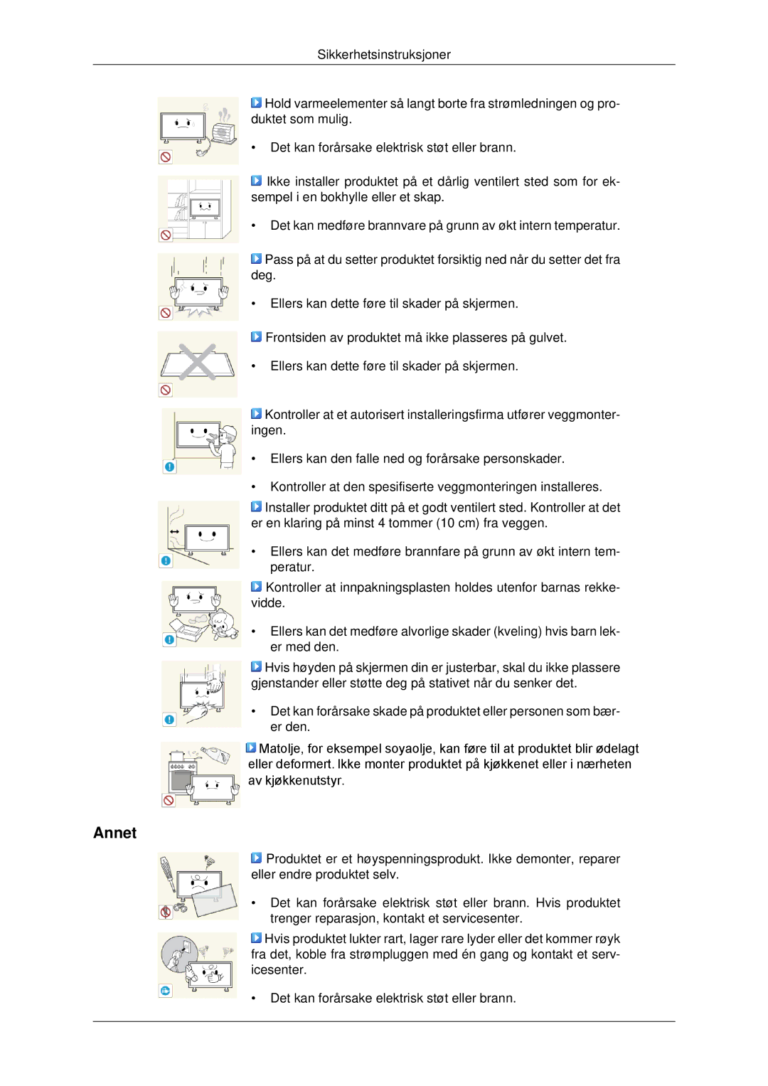 Samsung LH70CSBPLBC/EN manual Annet 