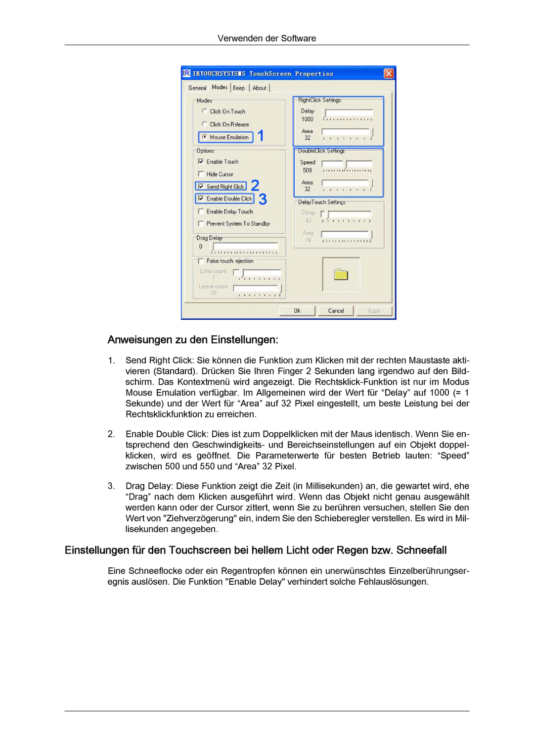 Samsung LH82TCUMBG/EN, LH70TCUMBG/EN manual Anweisungen zu den Einstellungen 