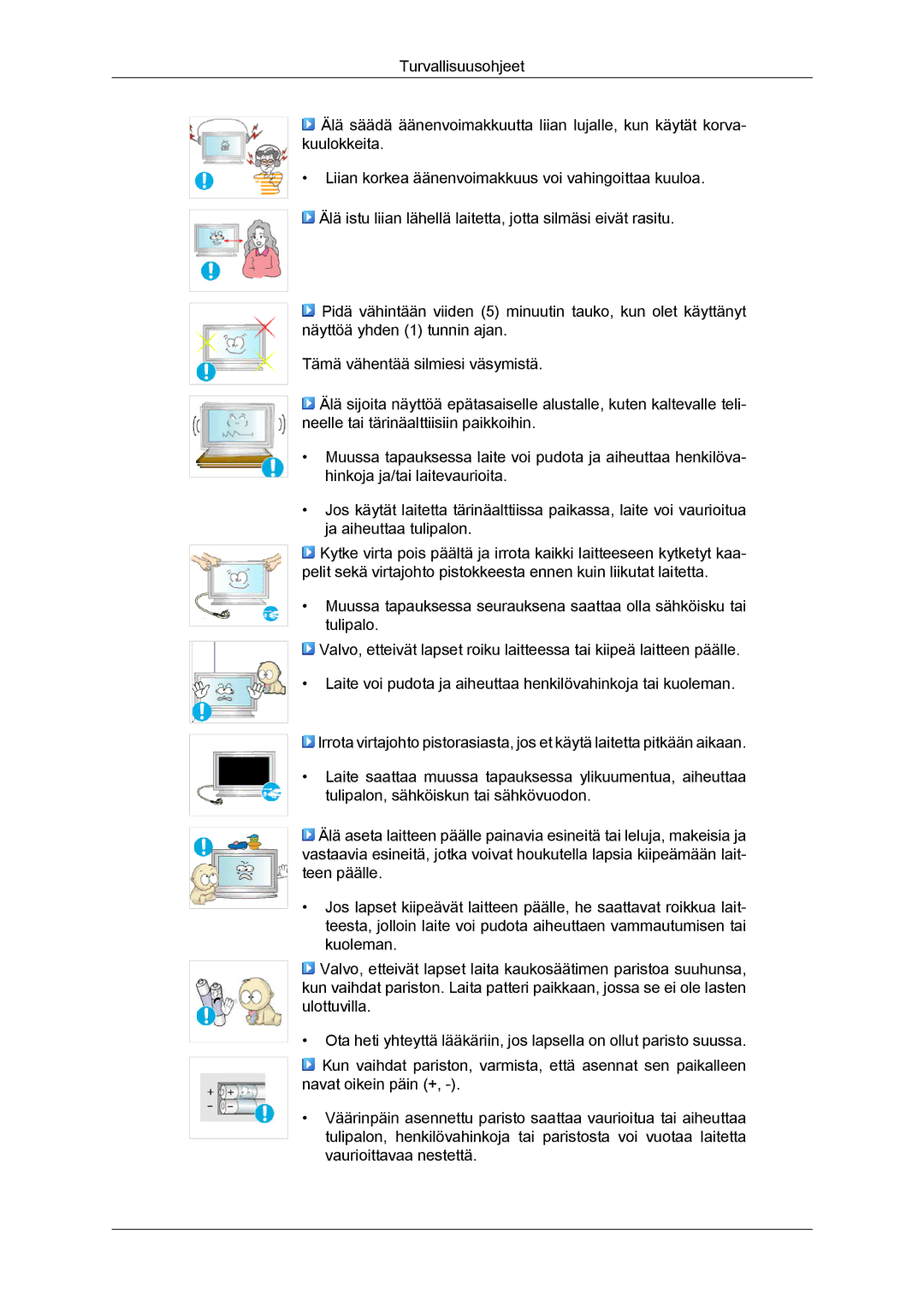 Samsung LH70TCUMBG/EN manual 