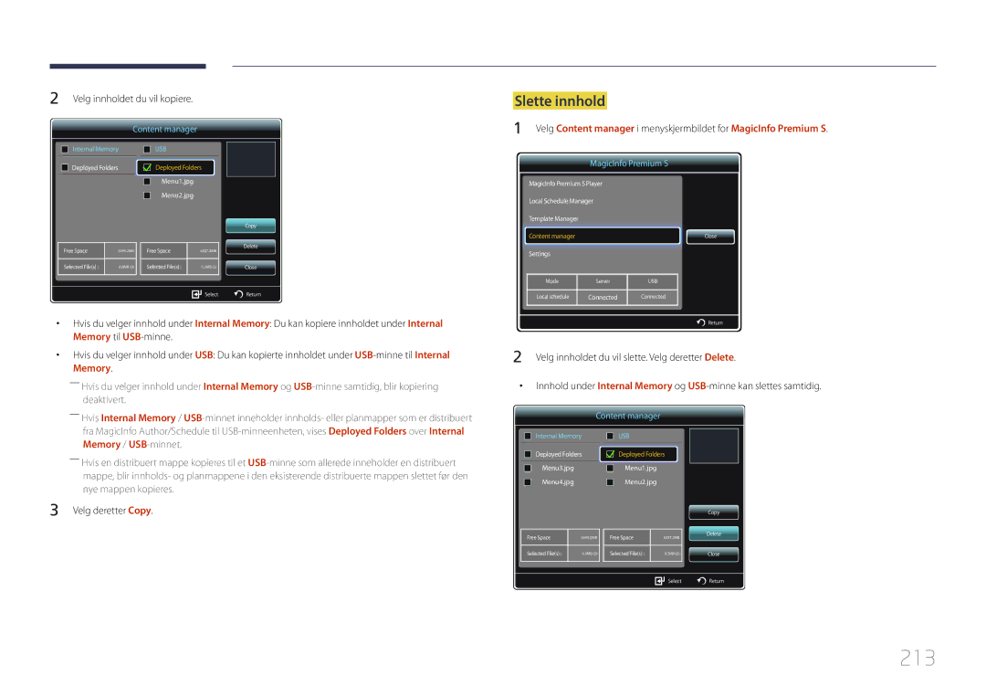 Samsung LH75MECPLGC/EN manual 213, Menu3.jpg Menu1.jpg Menu4.jpg Menu2.jpg 