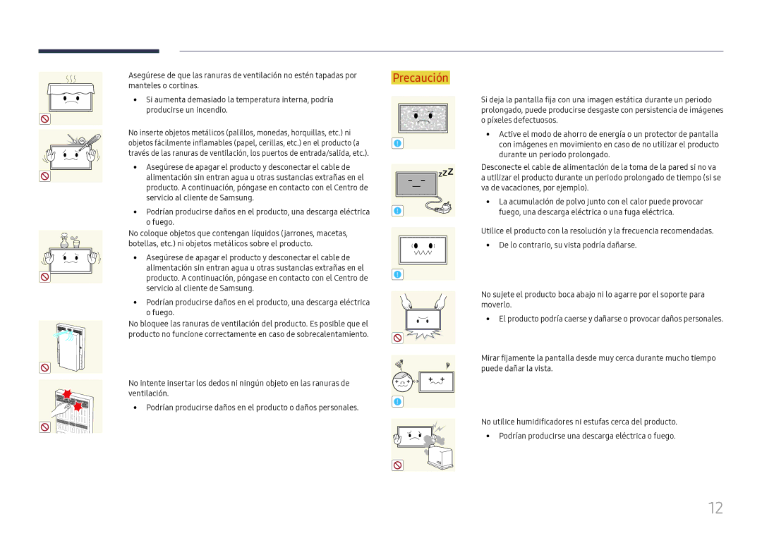 Samsung LH75OHFPLBC/EN manual 100 