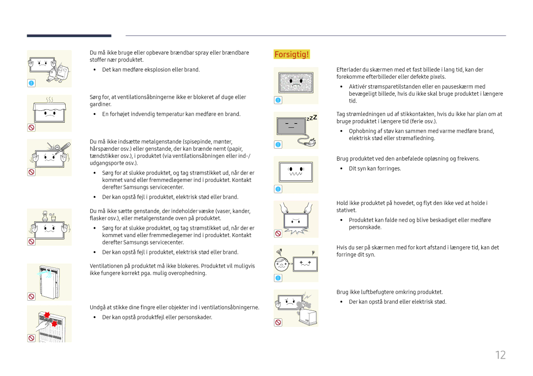 Samsung LH75OHFPLBC/EN manual Udgangsporte osv 