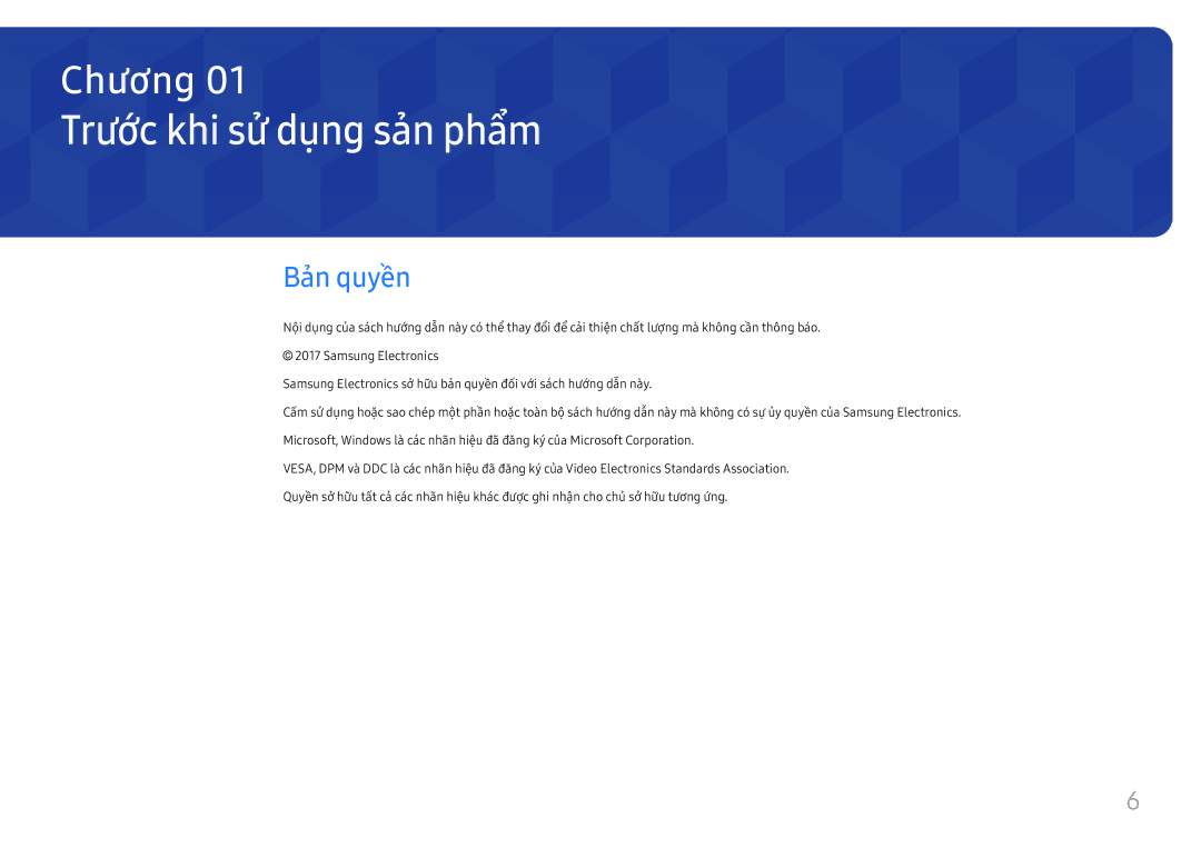 Samsung LH75OHFPLBC/XY manual Trươc khi sư dung sản phâm, Bản quyền 