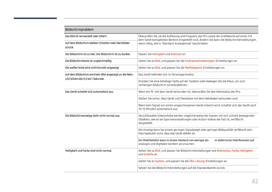 Samsung LH75QBHRTBC/EN, LH65QBHRTBC/EN manual Passen Sie Helligkeit und Kontrast an, Und Schärfe an 