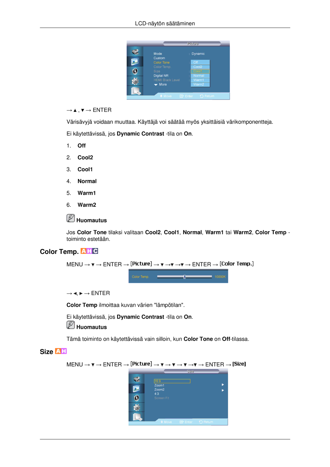 Samsung LH82BVSLBF/EN, LH82BVTLBF/EN manual Menu → → Enter → → → → → → Enter → 