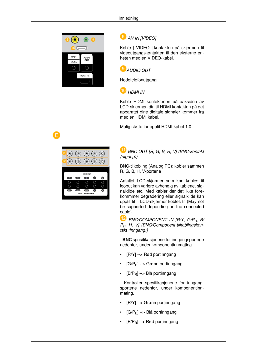 Samsung LH82BVSLBF/EN, LH82BVTLBF/EN manual Audio OUT 