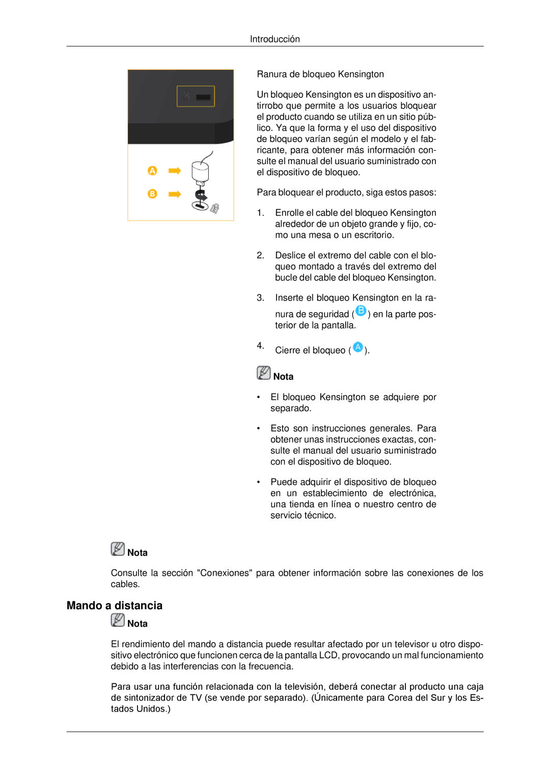 Samsung LH70CSBPLBC/EN, LH82CSBPLBC/EN manual Mando a distancia 