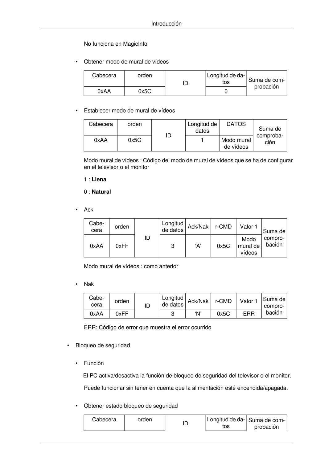 Samsung LH82CSBPLBC/EN, LH70CSBPLBC/EN manual Llena Natural 