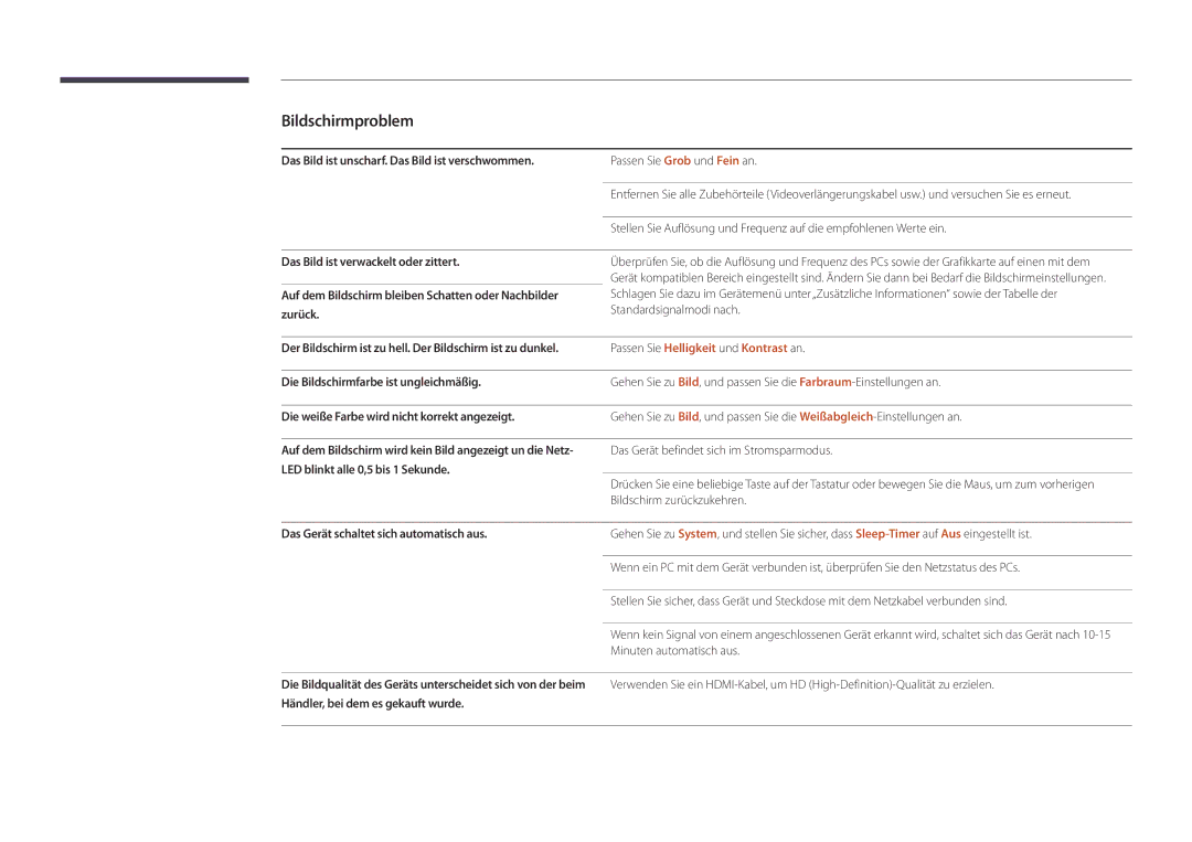 Samsung LH82DMDPLBC/EN manual Passen Sie Helligkeit und Kontrast an 