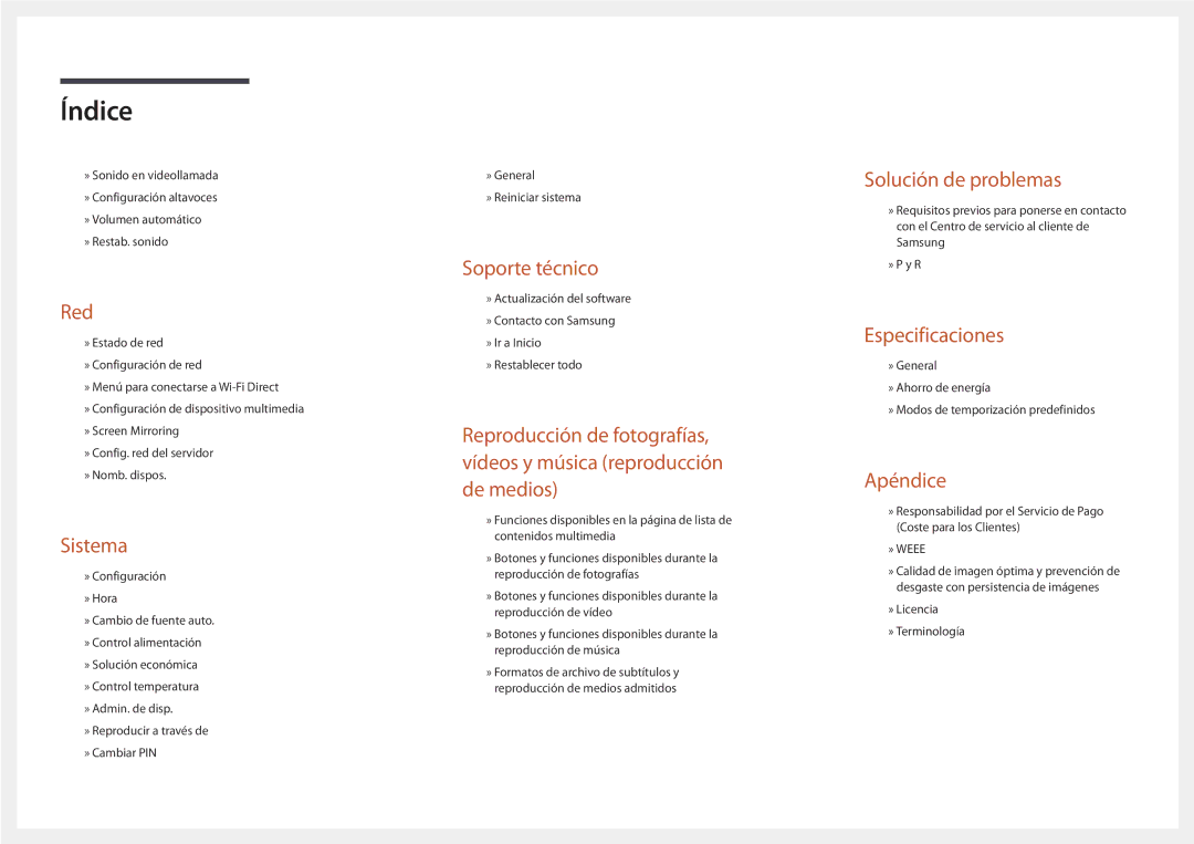 Samsung LH82DMDPLBC/EN manual Soporte técnico 