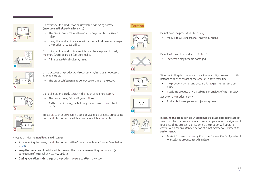 Samsung LH85OHFPLBC/XV manual Samsung 