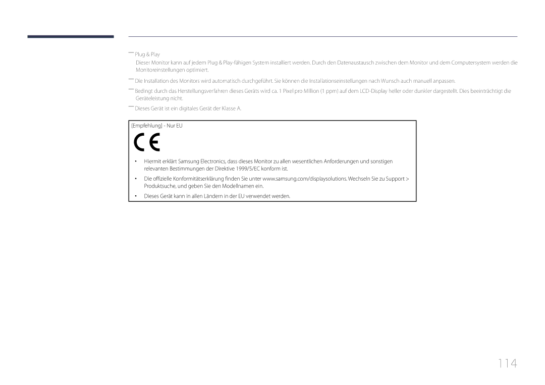 Samsung LH85QMDPLGC/EN, LH85QMDRTBC/EN manual 114 