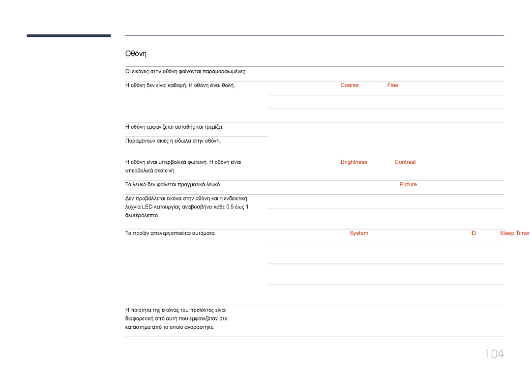 Samsung LH85QMDPLGC/EN manual 104 