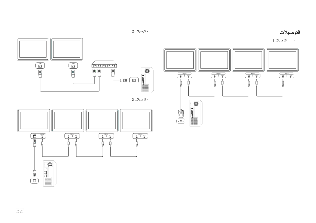 Samsung LH95MECPLBC/EN, LH95MECPLBC/UE, LH95MECPLBC/NG, LH95MECPLBC/HD manual تلايصوتلا 