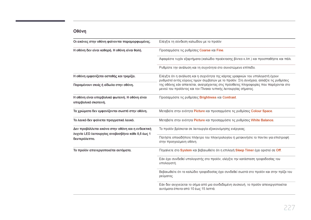 Samsung LH95MECPLBC/EN manual 227 