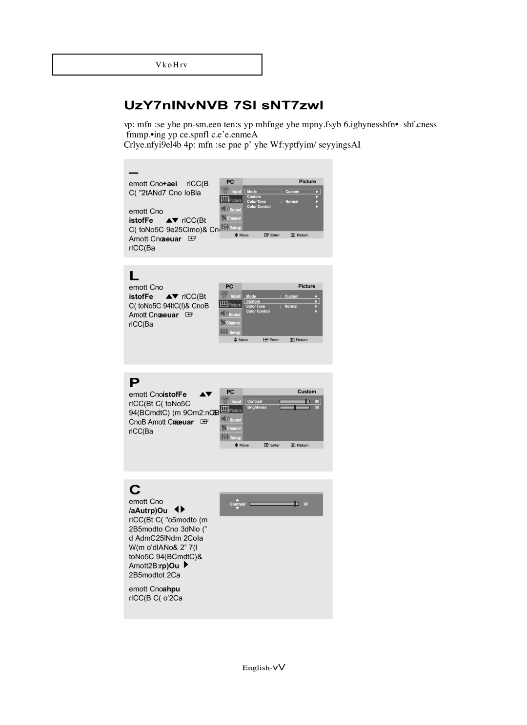 Samsung LN-R1742 manual English-50 