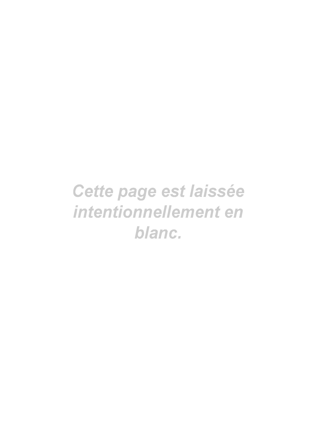 Samsung LN32C550 user manual Cette page est laissée intentionnellement en blanc 