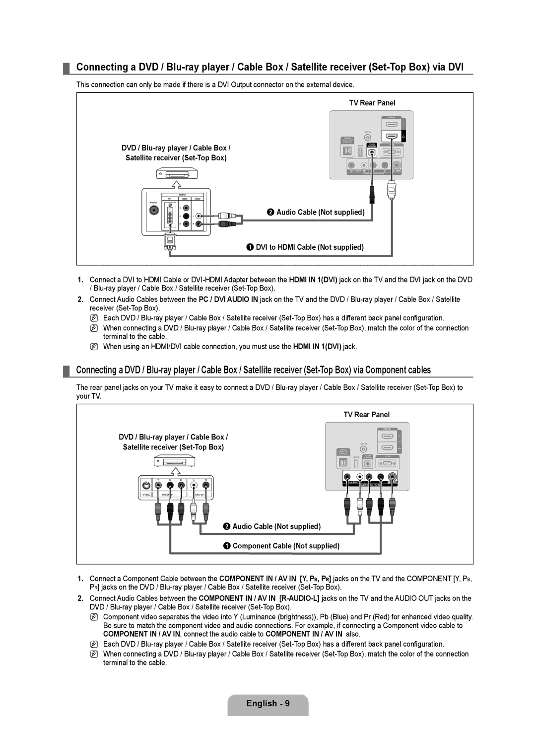 Samsung LN40B500, LN46B500 user manual English  