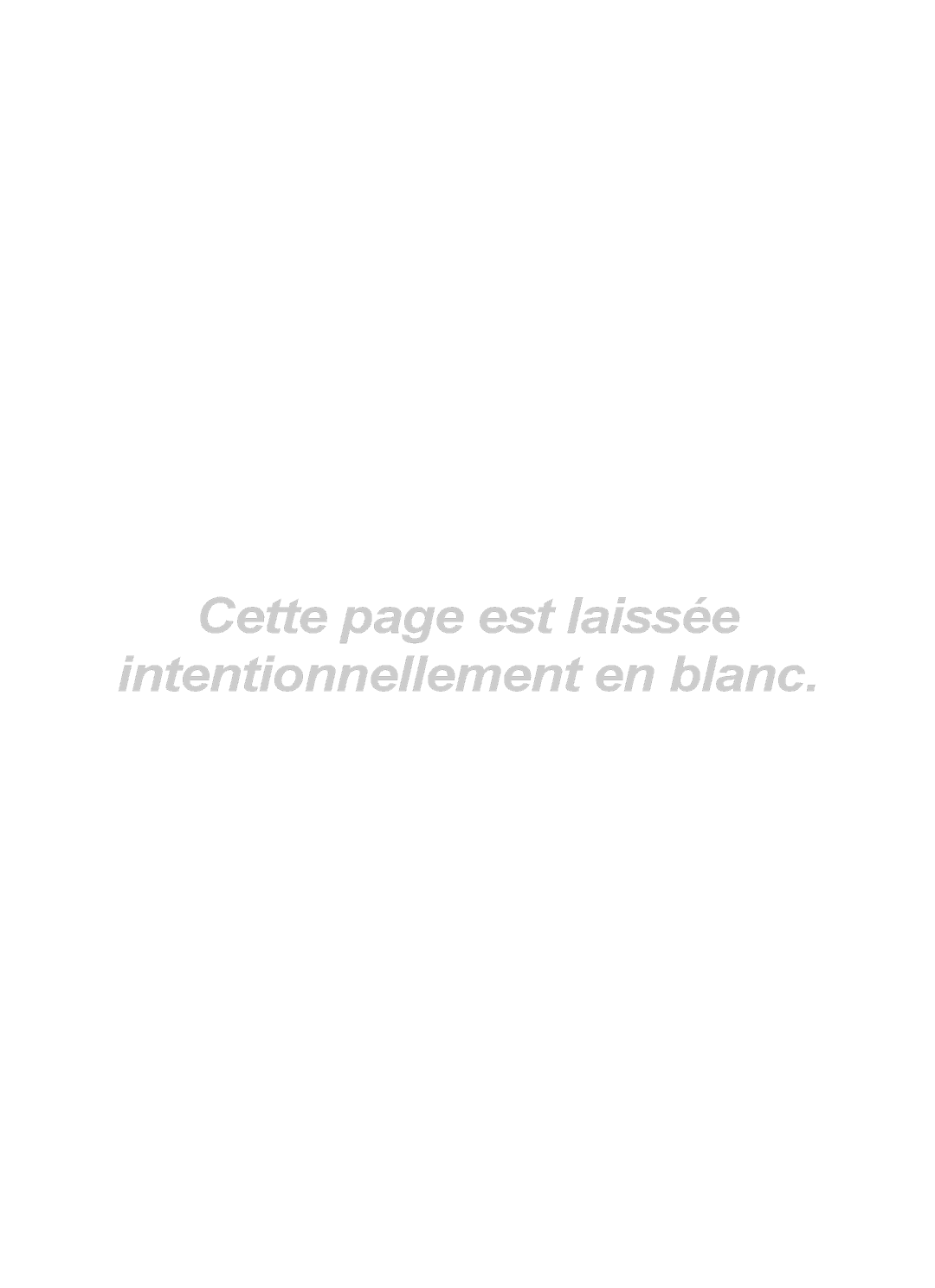 Samsung LN52A650A1F user manual Cette page est laissée Intentionnellement en blanc 