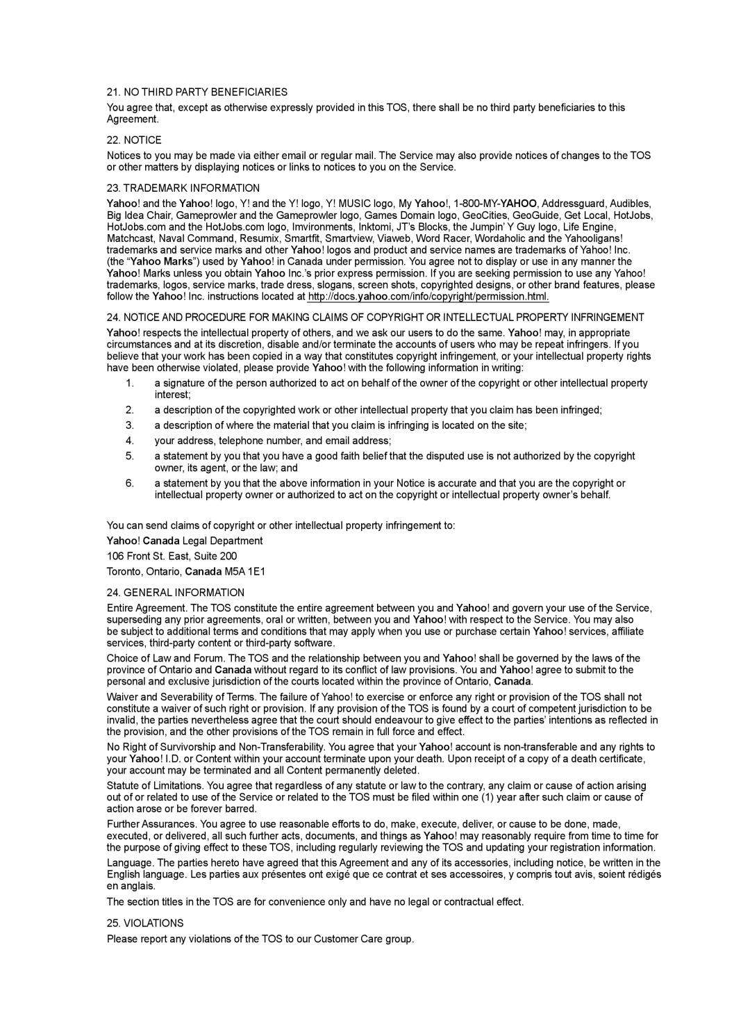 Samsung LN52A750R1F, LN46A750R1F, LN40A750R1F user manual Violations 