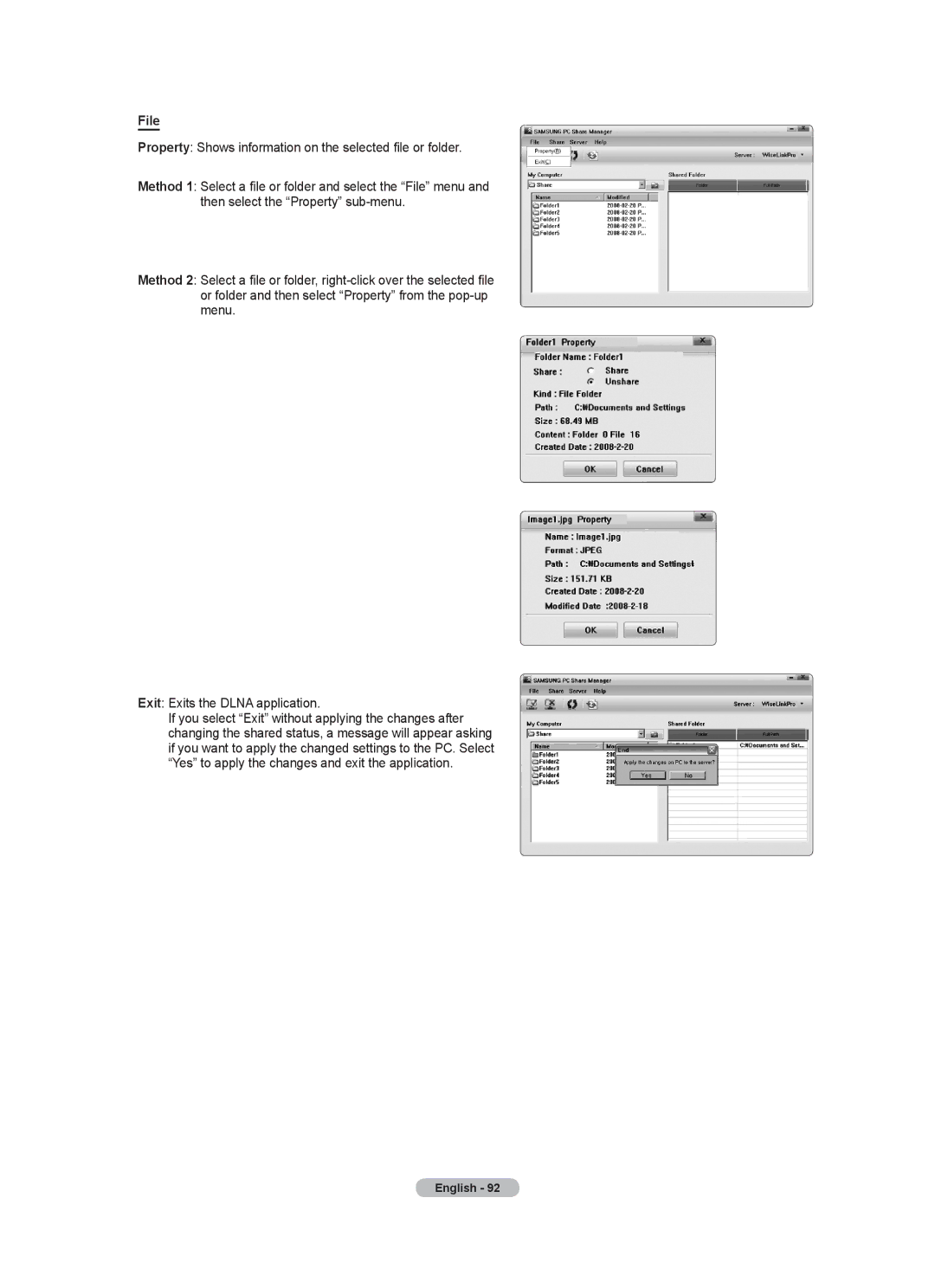 Samsung LN46A750R1F, LN52A750R1F, LN40A750R1F user manual File 