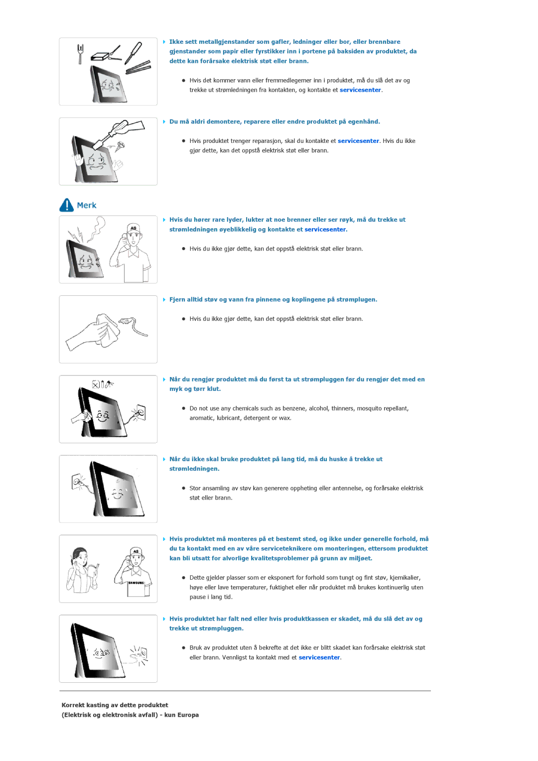 Samsung LP10CBQSST/EN manual 