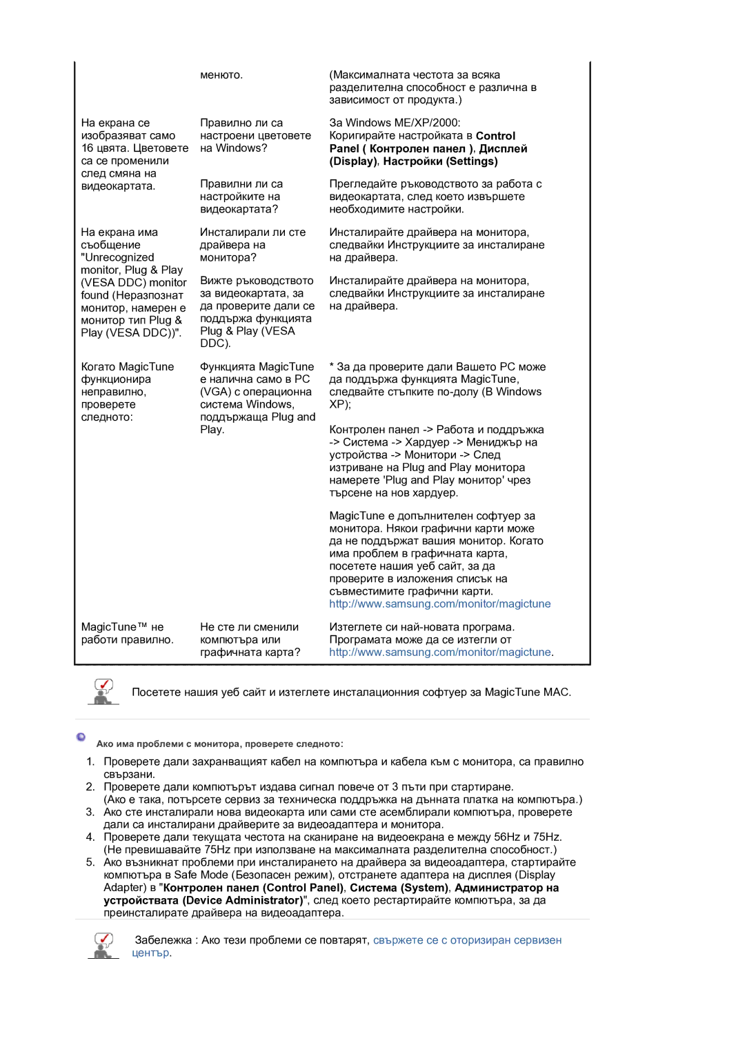 Samsung LS17BIDKSV/EDC manual Panel Контролен панел , Дисплей, Display , Настройки Settings 