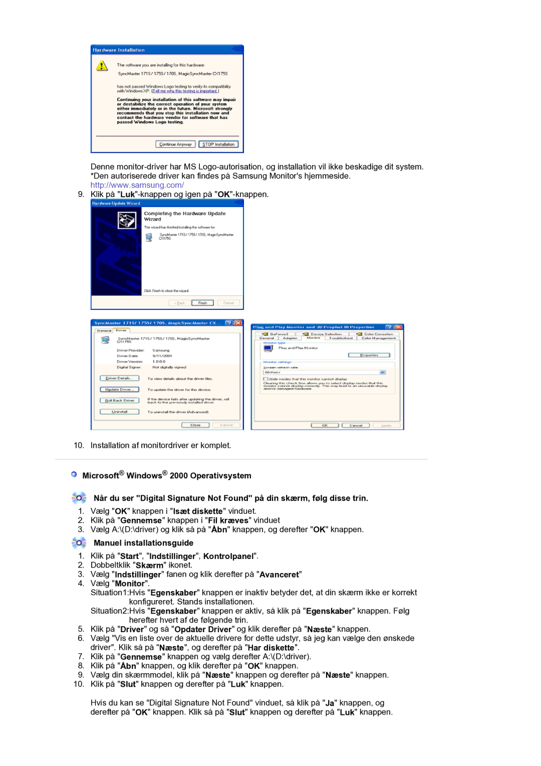 Samsung LS17BIDKSV/EDC manual 