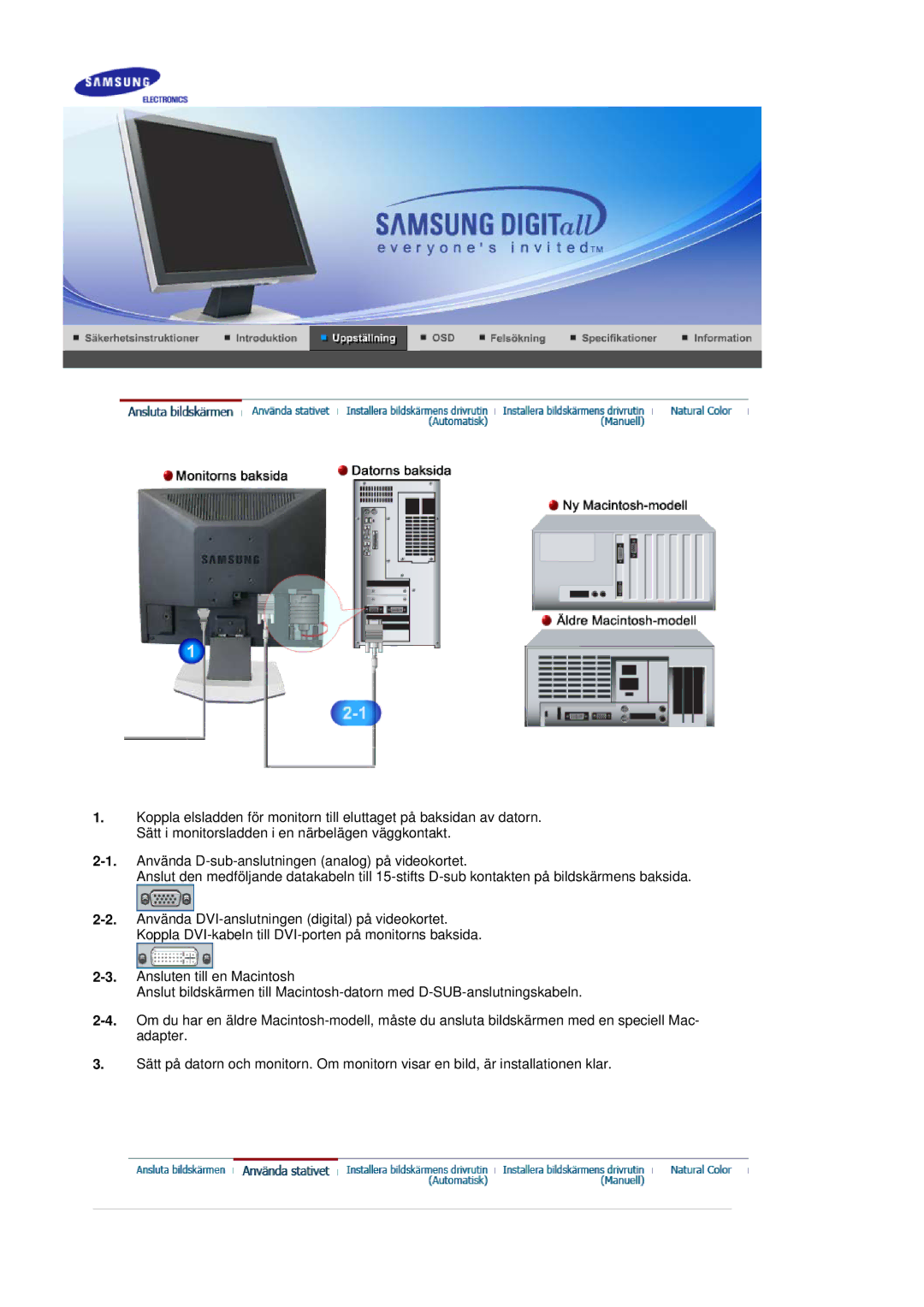 Samsung LS17BIDKSV/EDC manual 