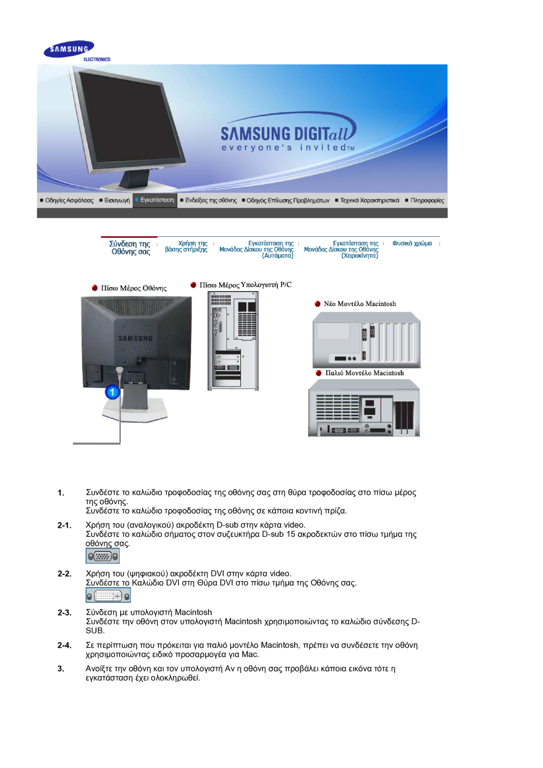 Samsung LS17BIDKSV/EDC manual 