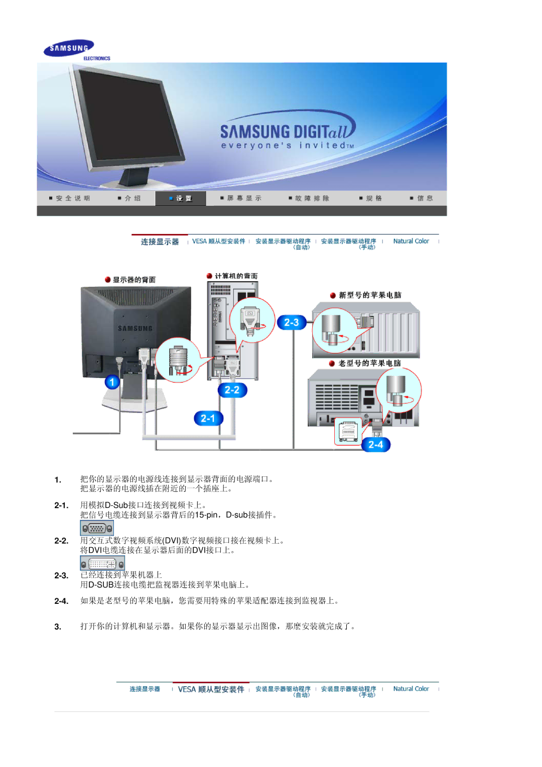 Samsung LS17BIDKSV/EDC manual 