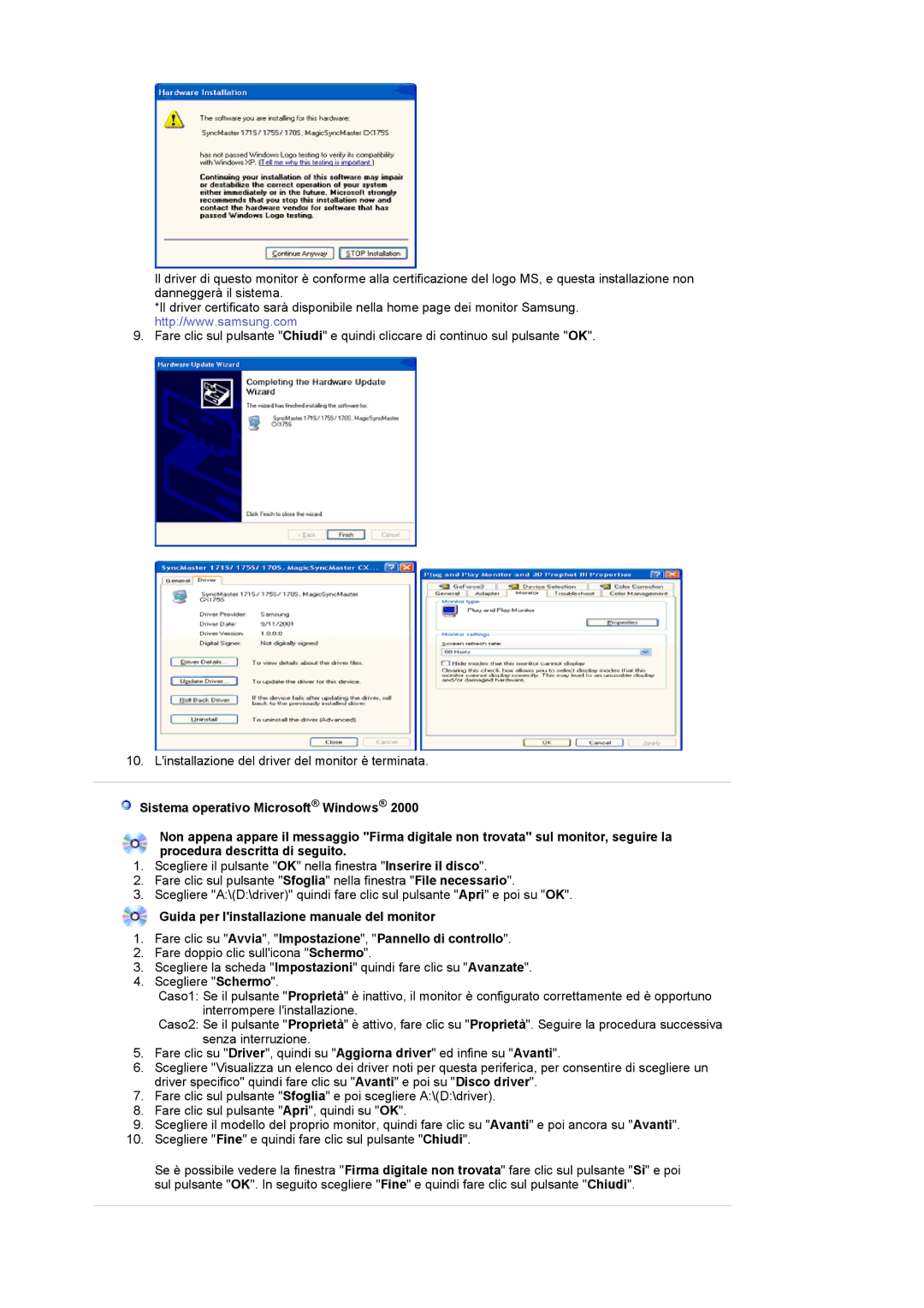 Samsung LS17MCASS/EDC manual 