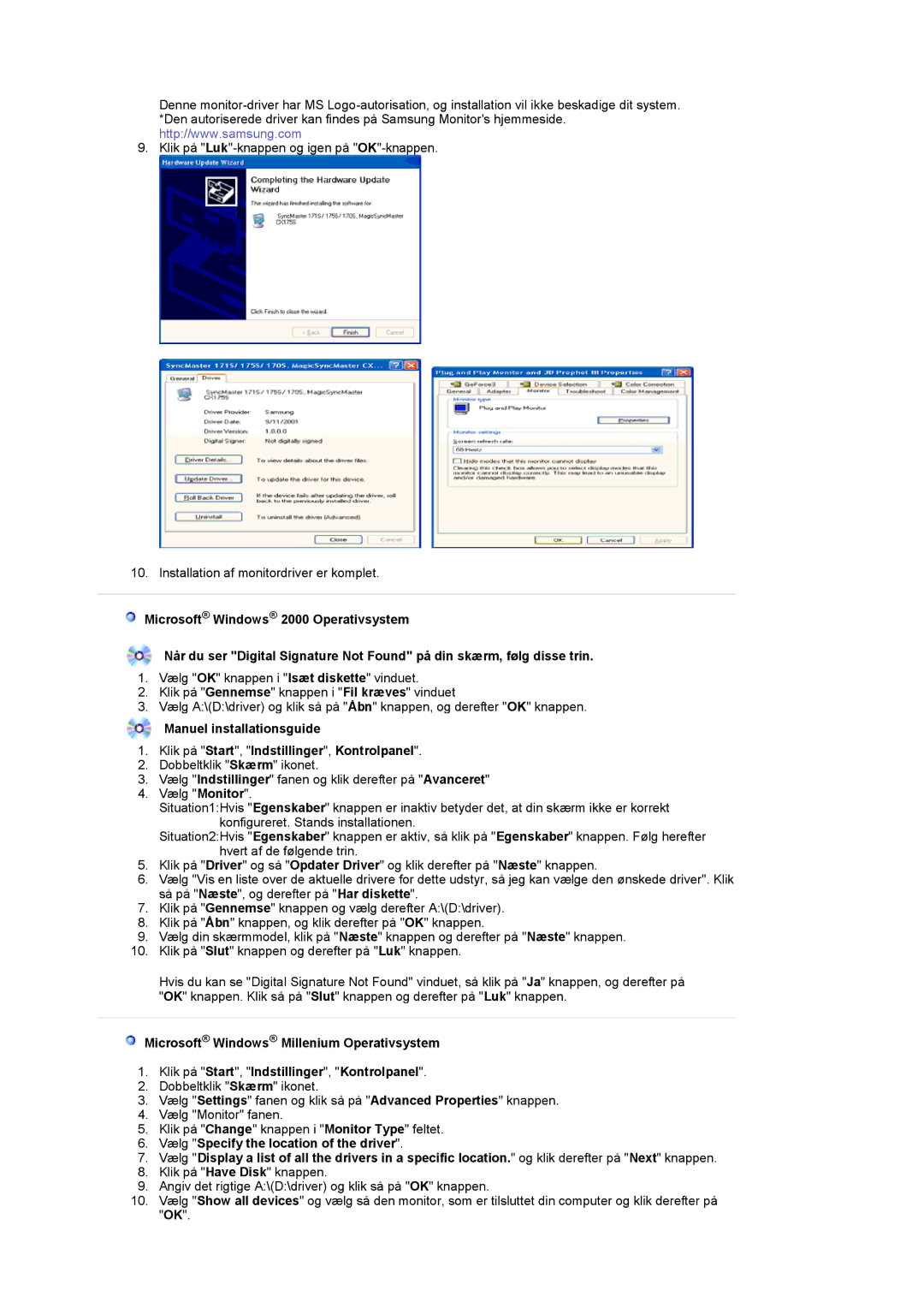 Samsung LS17MCASS/EDC manual 