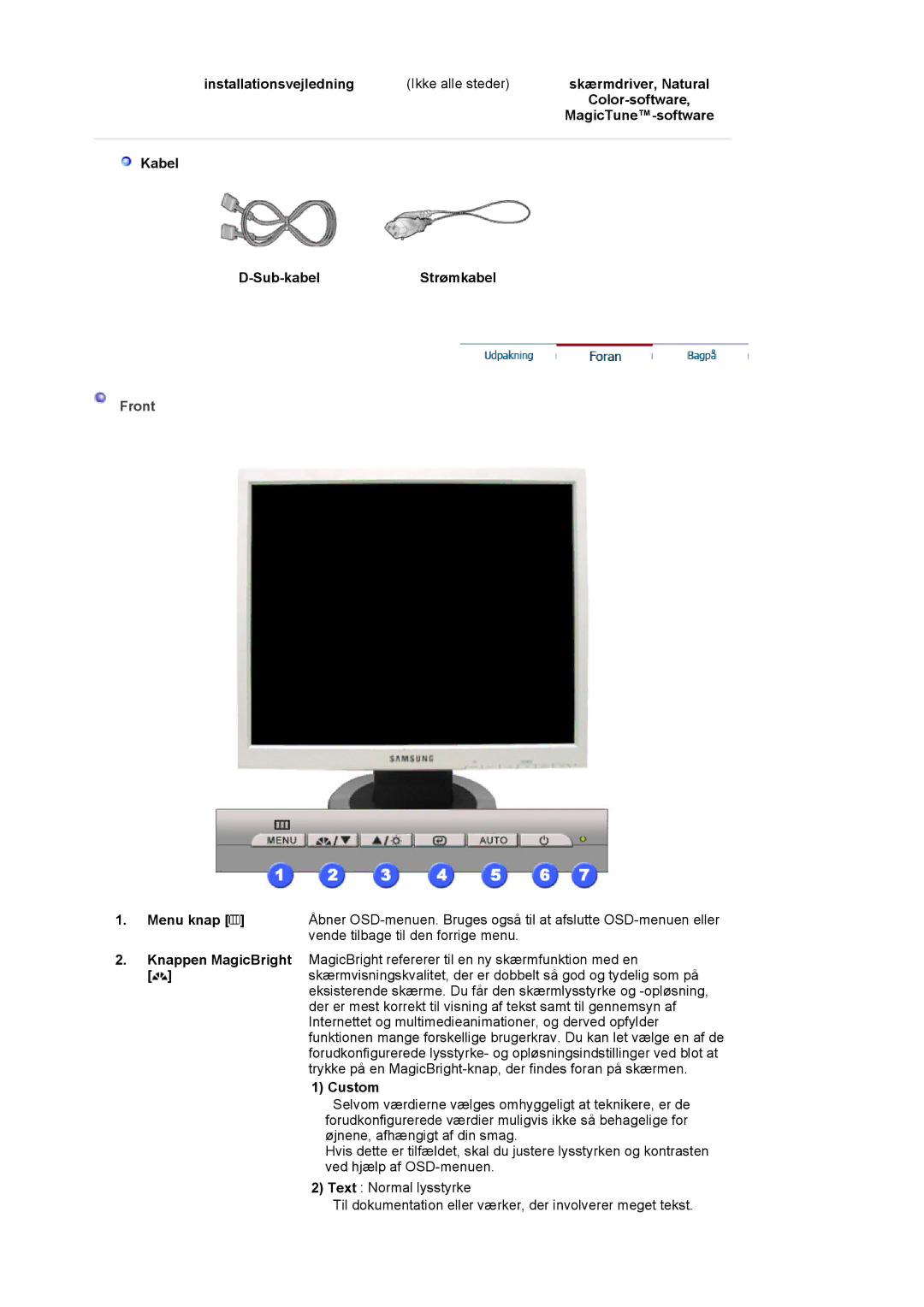 Samsung MJ17CSKS/EDC, LS17MJCKN/EDC, MJ17CSTS/EDC manual Front 