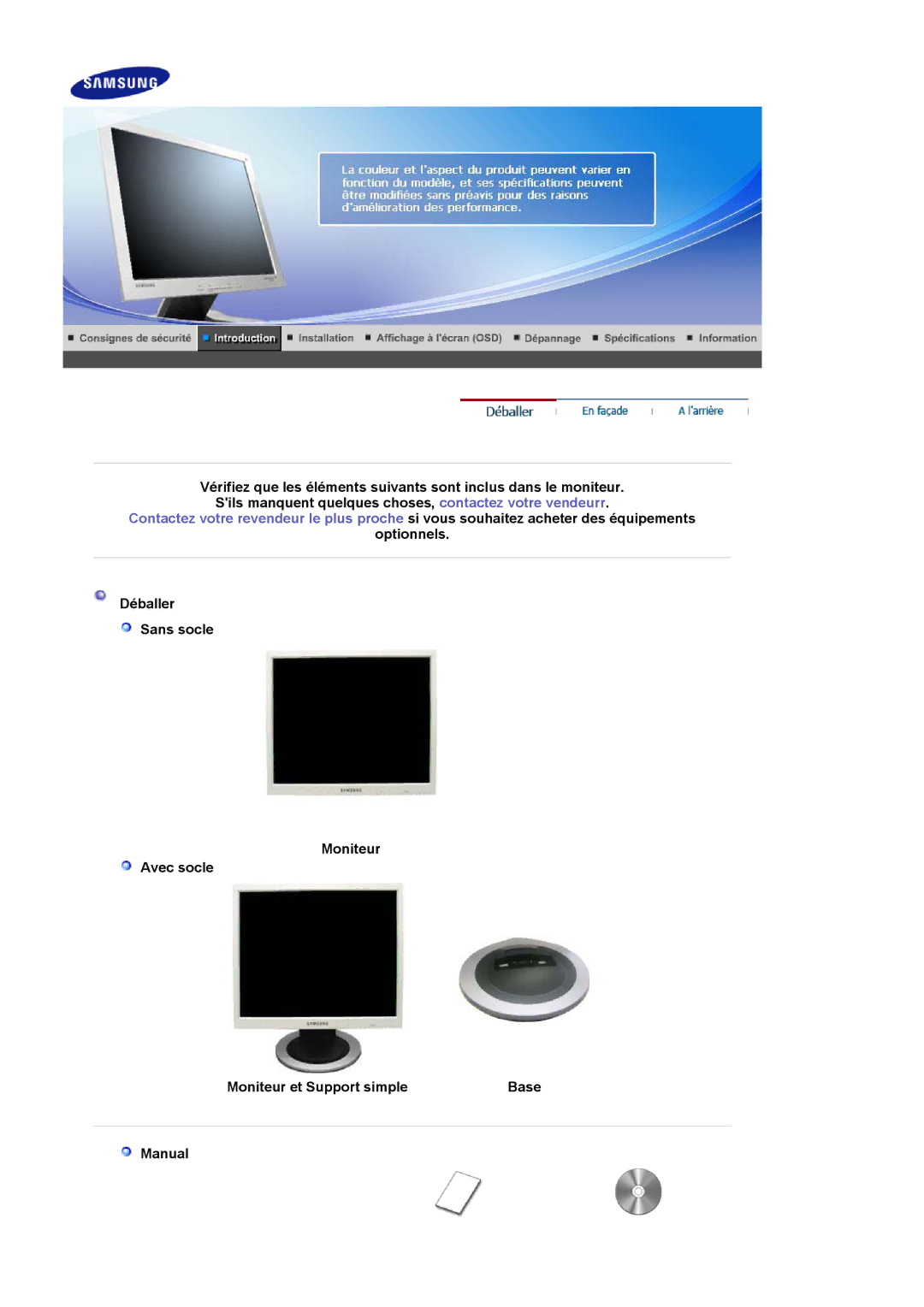 Samsung LS17MJLKS/EDC manual 