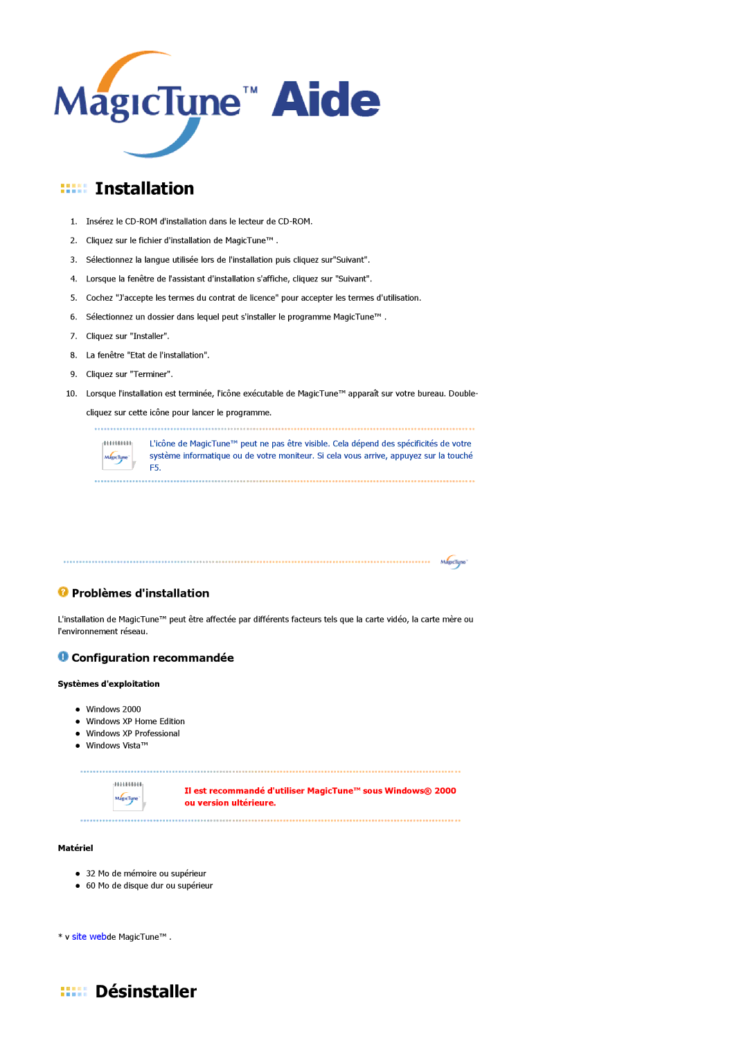 Samsung LS17MJLKS/EDC manual Installation 