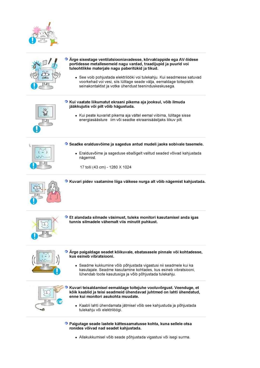 Samsung LS17MJLKS/EDC manual 