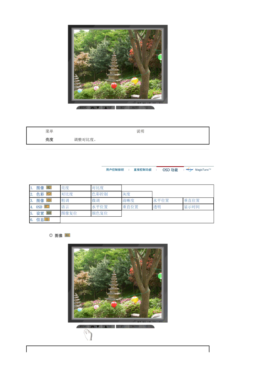 Samsung LS17MJLKS/EDC manual Osd 